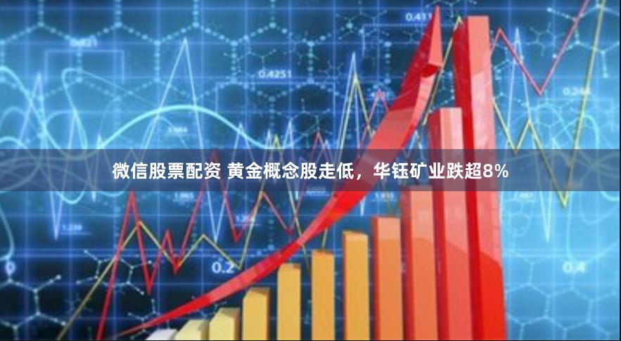 微信股票配资 黄金概念股走低，华钰矿业跌超8%